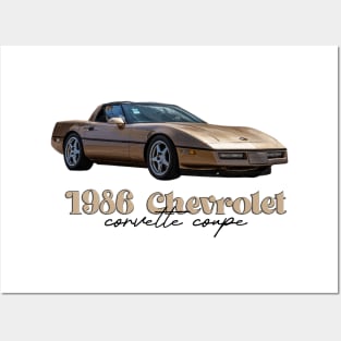 1986 Chevrolet Corvette Coupe Posters and Art